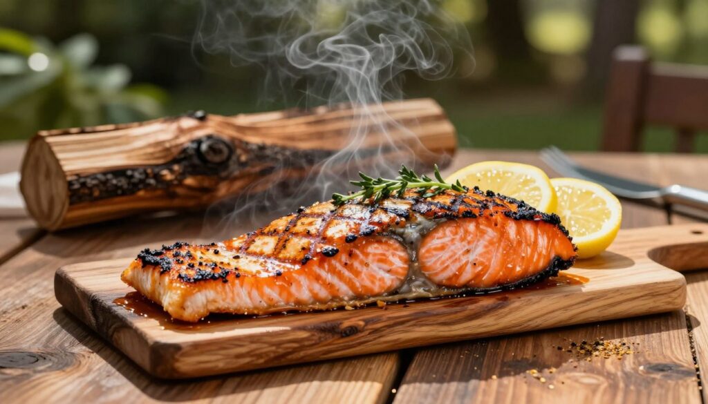 best cedar plank salmon cooking technique