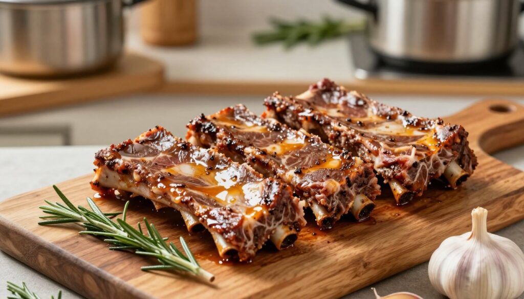 bone-in beef ribs selection for slow cooker