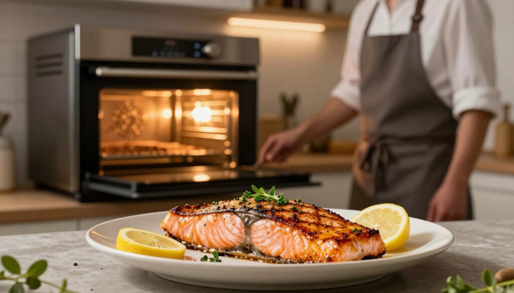 broiling salmon temperature and technique