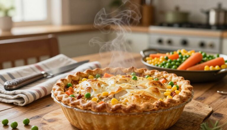 chicken pot pie recipe with canned vegetables
