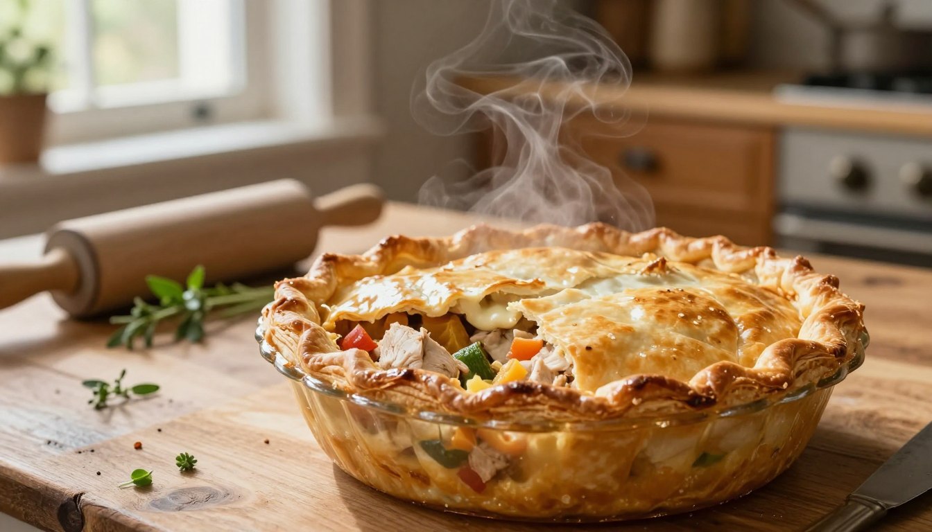 chicken pot pie recipe with phyllo pastry