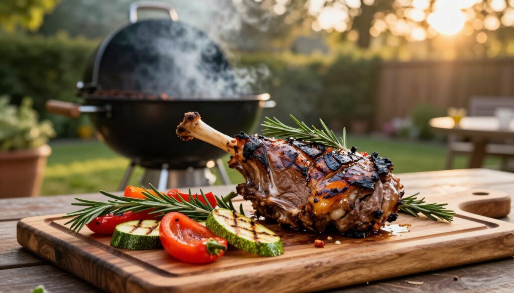 grilled leg of lamb