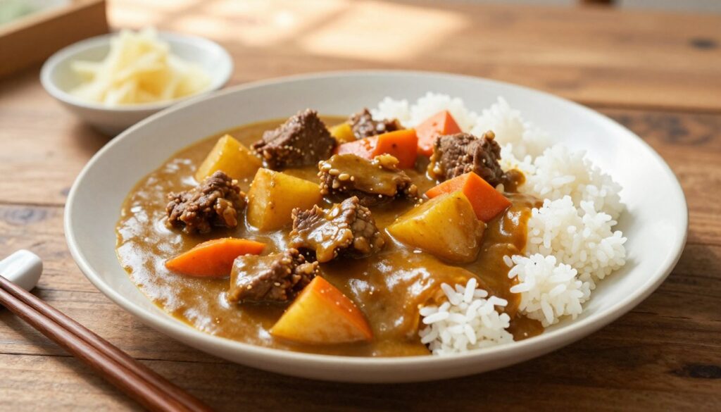 japanese beef curry recipe with golden curry