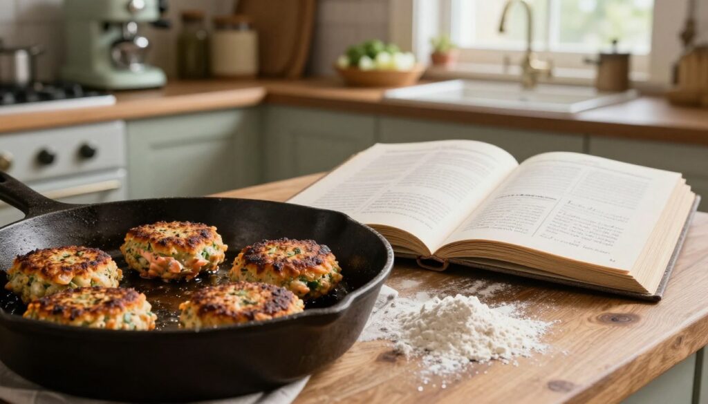 old fashioned salmon patties recipe with flour