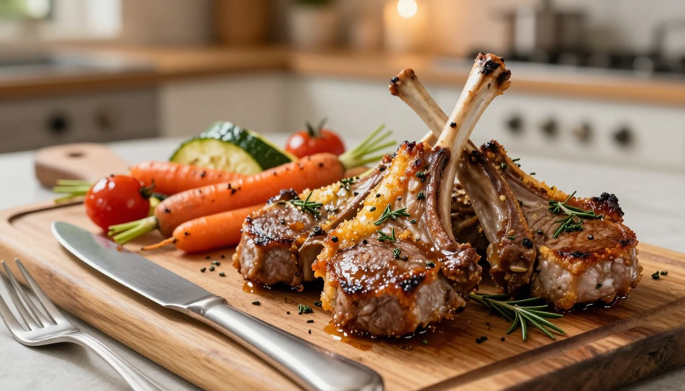 recipe for baking lamb chops in the oven​