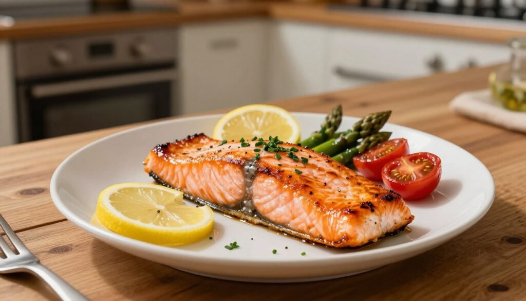 recipe for broiling salmon in the oven