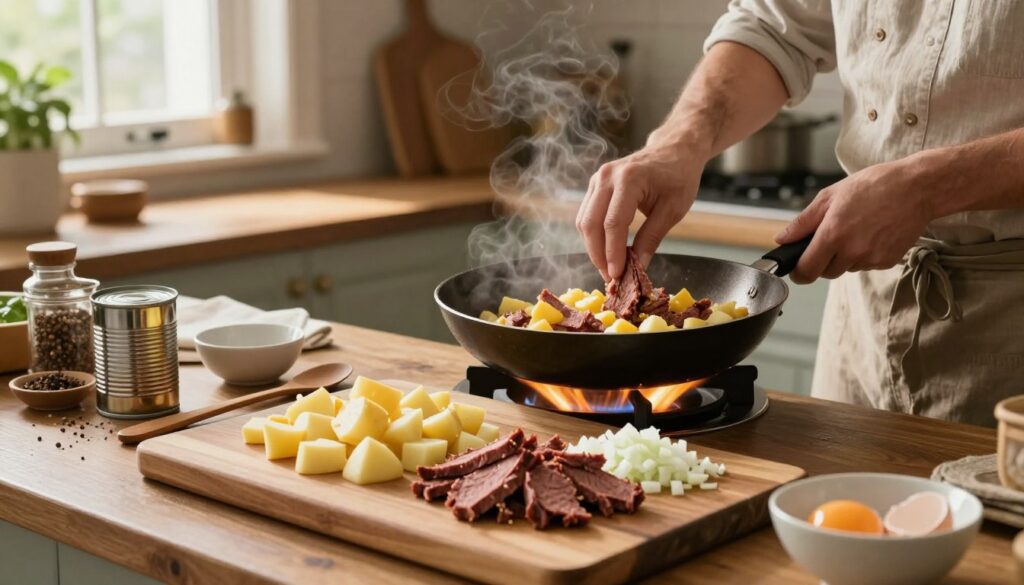 recipe for corned beef hash with canned corned beef