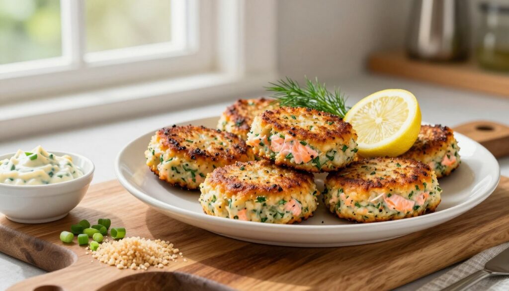 recipe for salmon cakes with fresh salmon